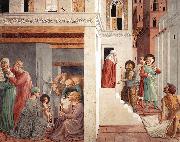 GOZZOLI, Benozzo Scenes from the Life of St Francis (Scene 1, north wall) g oil painting picture wholesale